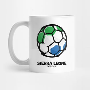 Sierra Leone Football Country Flag Mug